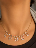 Teardrop Crystal Necklace