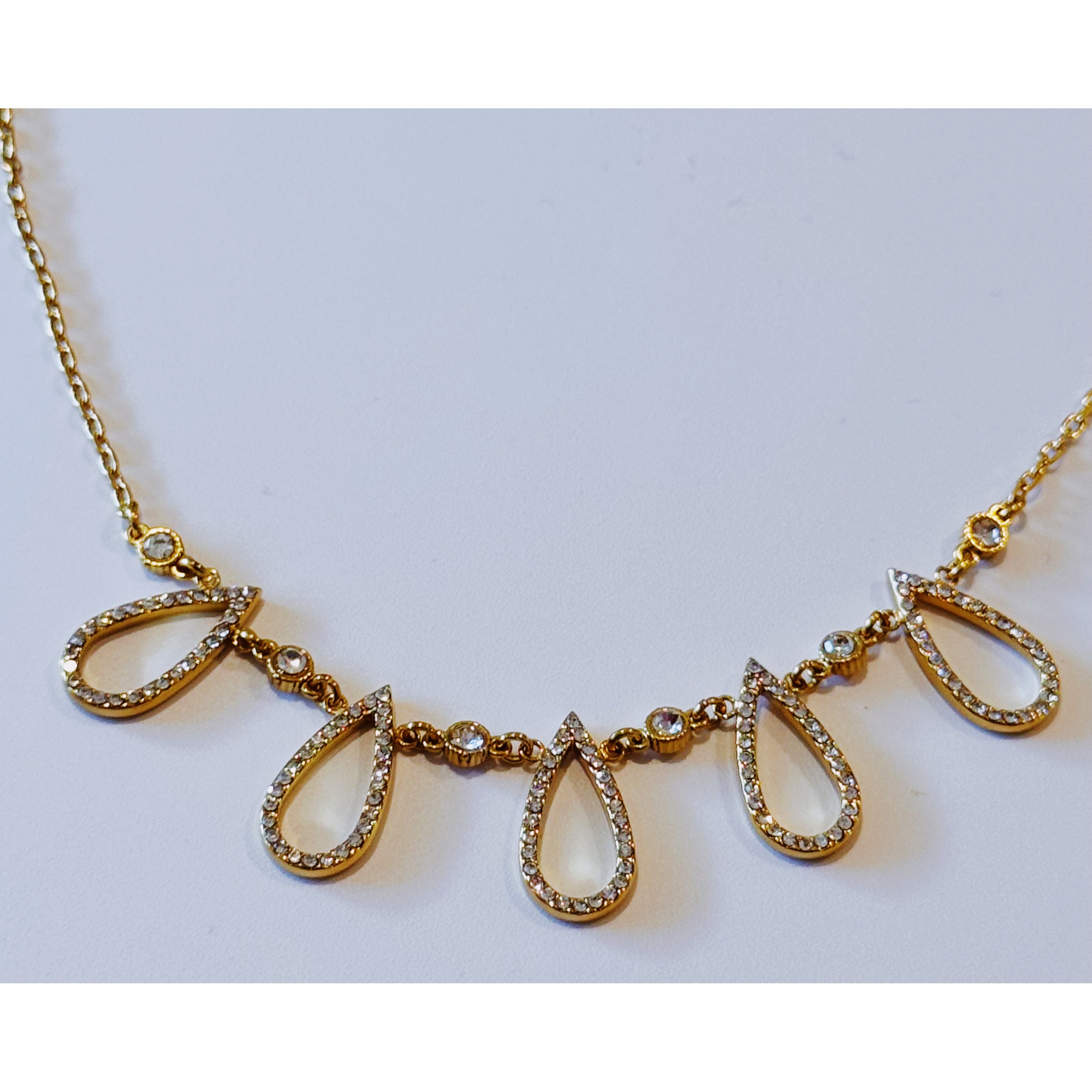 Teardrop Crystal Necklace