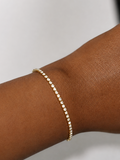 Gold Tennis Bracelet